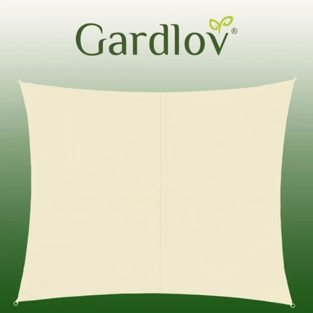 Вітрило сонцезахисне прямокутне Gardlov 3x2 м Beige (5900779948938)