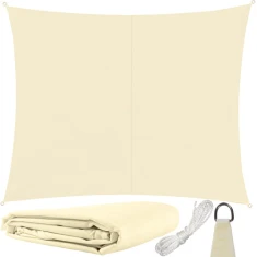 Вітрило сонцезахисне прямокутне Gardlov 3x2 м Beige (5900779948938)