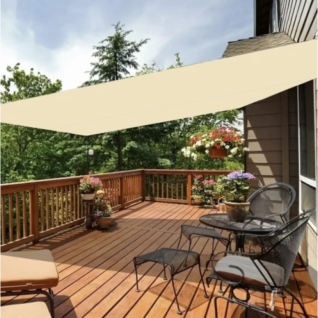Вітрило сонцезахисне прямокутне Gardlov 3x2 м Beige (5900779948938)