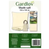 Вітрило сонцезахисне квадратне Gardlov 3.6x3.6 м Beige (5900779948952)