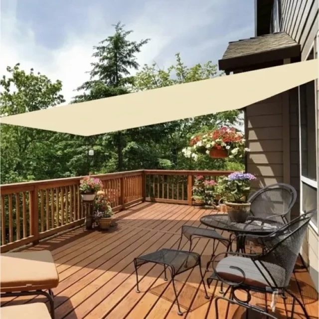 Вітрило сонцезахисне квадратне Gardlov 3.6x3.6 м Beige (5900779948952)