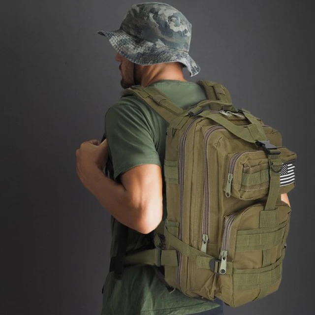 Рюкзак туристичний Trizand 26 л Green (5900779949249)