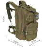 Рюкзак туристичний Trizand 26 л Green (5900779949249)