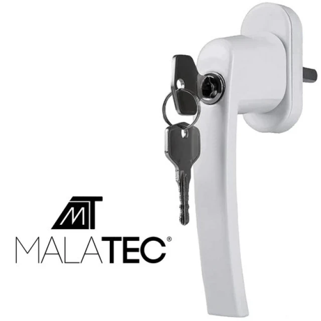 Ручка оконная Malatec запираемая (5900779949720)