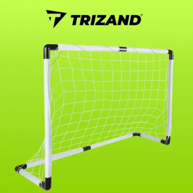 Футбольний набір Trizand ворота + м'яч + насос (5900779949904)
