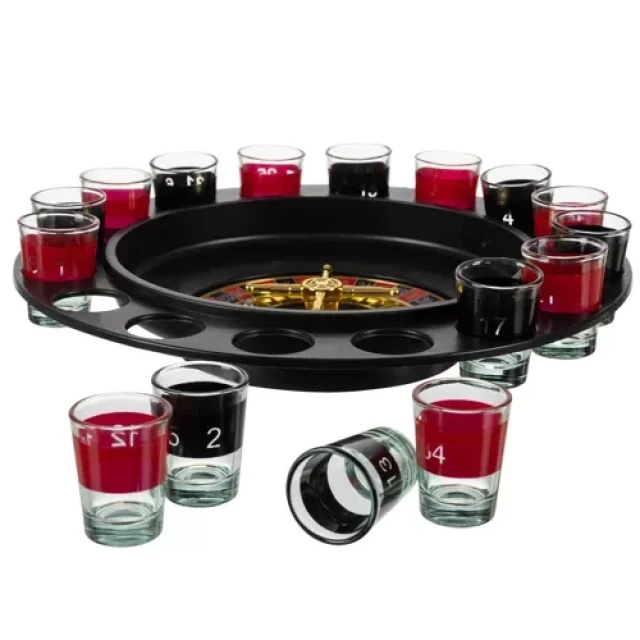 Алкогольна рулетка Malatec з чарками (5900779949942)