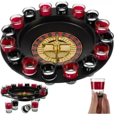 Алкогольна рулетка Malatec з чарками (5900779949942)