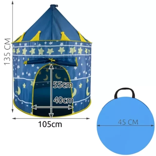Намет для дітей Kruzzel Blue (5900779950023)