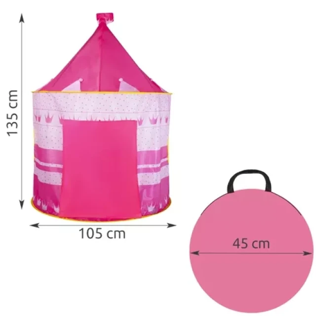 Намет для дітей Kruzzel Pink (5900779950030)