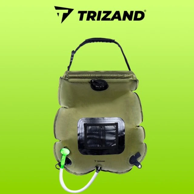 Душ туристичний сонячний Trizand 20 л з термометром (5900779950184)