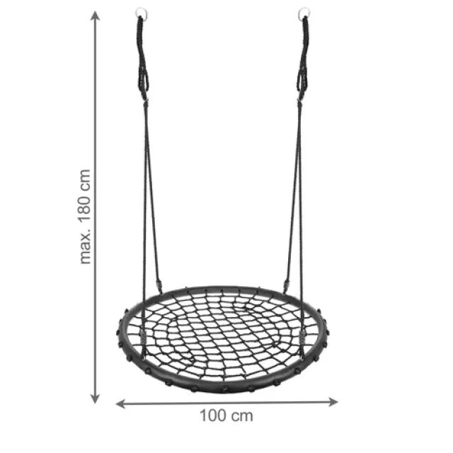 Гойдалка Лелеча гнізда Malatec 100 см до 150 кг (5900779950306)