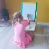 Дошка дерев'яна двостороння магнітна Kruzzel (5900779950528)