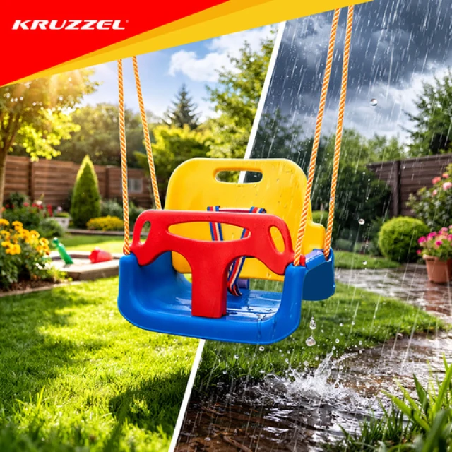 Гойдалка для дітей Kruzzel 3 в 1 (5900779950573)