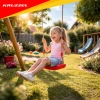 Гойдалка дитяча профільоване сидіння Kruzzel Red (5900779950603)