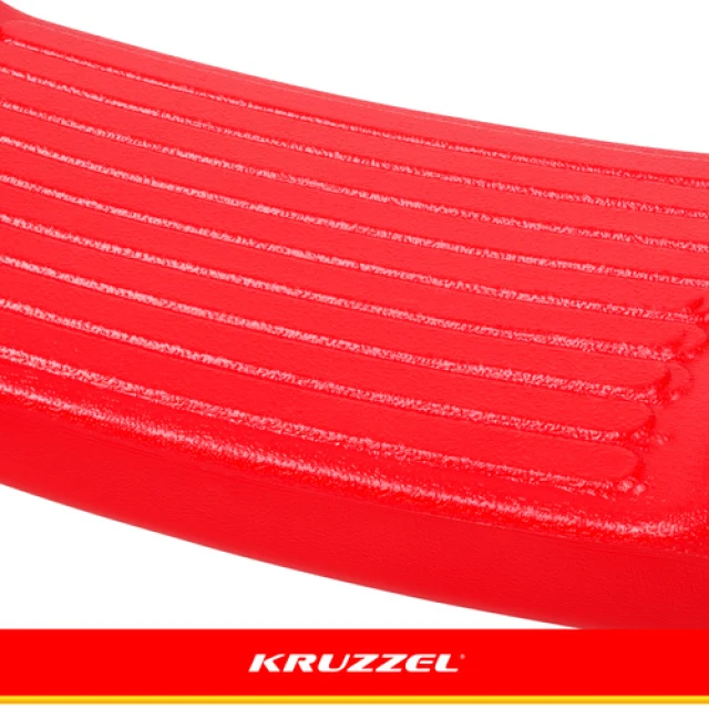 Гойдалка дитяча профільоване сидіння Kruzzel Red (5900779950603)
