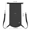 Гермомішок Trizand 30 л Black (5900779950719)