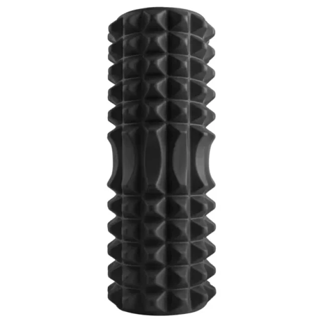 Ролик для масажу з виступами Trizand Black (5900779950733)