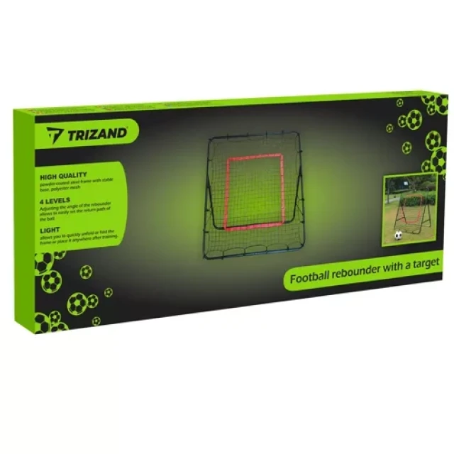 Футбольні ворота-тренажер Trizand 100x100x40 см (5900779950825)