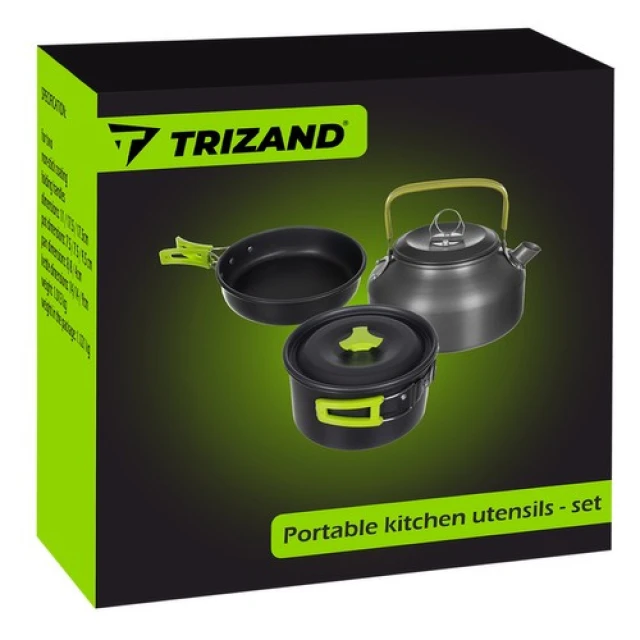 Набір туристичного посуду Trizand 18 предметів (5900779950986)