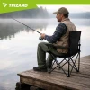 Крісло рибальське складне з підлокітниками Trizand Black (5900779951037)