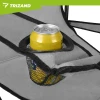 Крісло рибальське складне з підлокітниками Trizand Grey (5900779951051)