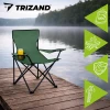 Крісло рибальське складне з підлокітниками Trizand Green (5900779951068)