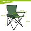 Крісло рибальське складне з підлокітниками Trizand Green (5900779951068)