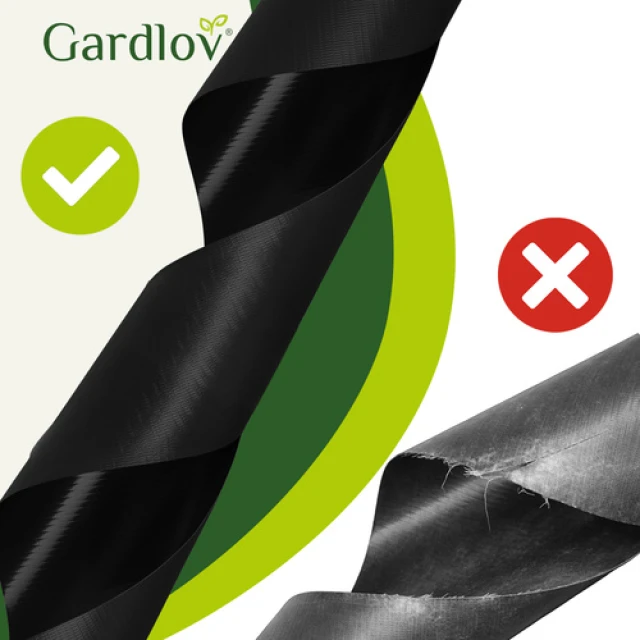 Стрічка для огорожі Gardlov 19 см x 35 м 450 г/м² Black (5900779951136)