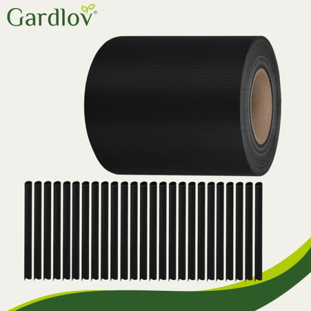 Стрічка для огорожі Gardlov 19 см x 35 м 450 г/м² Black (5900779951136)