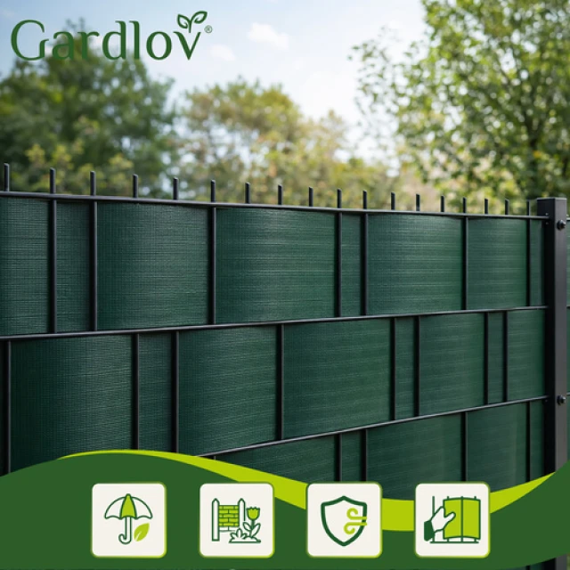 Стрічка для огорожі Gardlov 19 см x 35 м 450 г/м² Green (5900779951143)