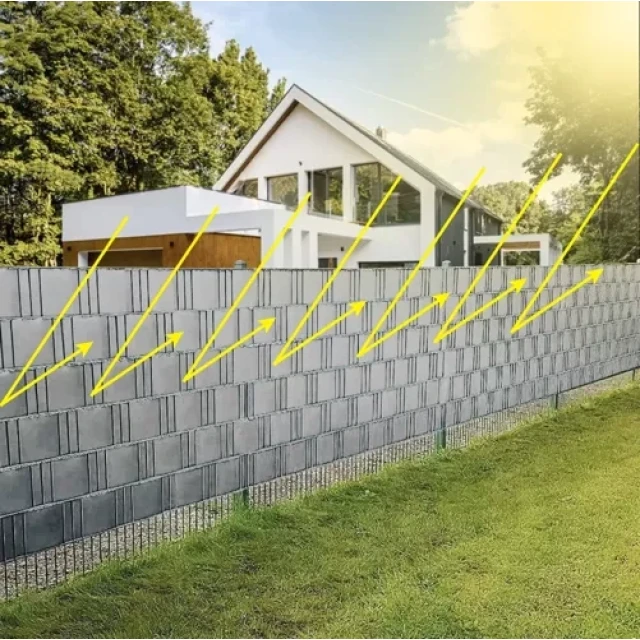 Стрічка для паркану Gardlov 19 см x 35 м 630 г/м² Gray (5900779951174)
