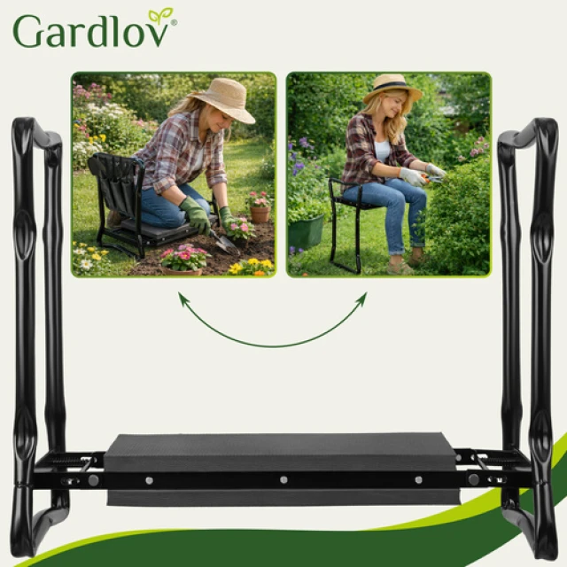 Садова підставка для колін Gardlov з функцією табурета (5900779951273)