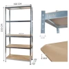 Стелаж складський Malatec 220x100x45 см 5 полиць 875 кг (5900779951365)