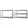 Стелаж складський Malatec 220x100x45 см 5 полиць 875 кг (5900779951365)