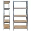 Стелаж складський Malatec 180x90x40 см 5 полиць 875 кг (5900779951372)
