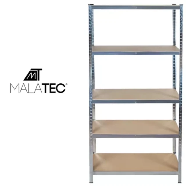 Стелаж складський Malatec 180x90x40 см 5 полиць 875 кг (5900779951372)