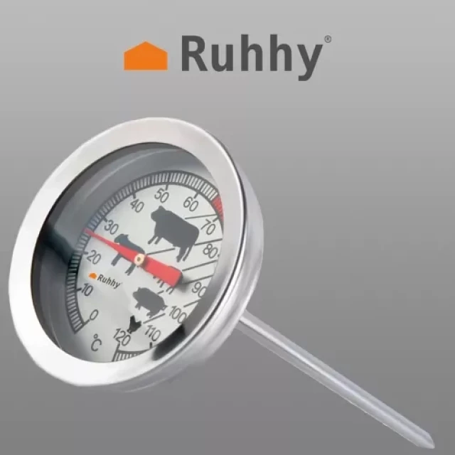 Термометр для м'яса кулінарний Ruhhy з щупом (5900779951426)