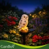 Садовий світильник на сонячній батареї Сова Gardlov (5900779951563)