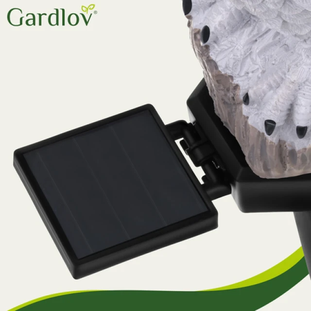 Садовий світильник на сонячній батареї Сова Gardlov (5900779951563)