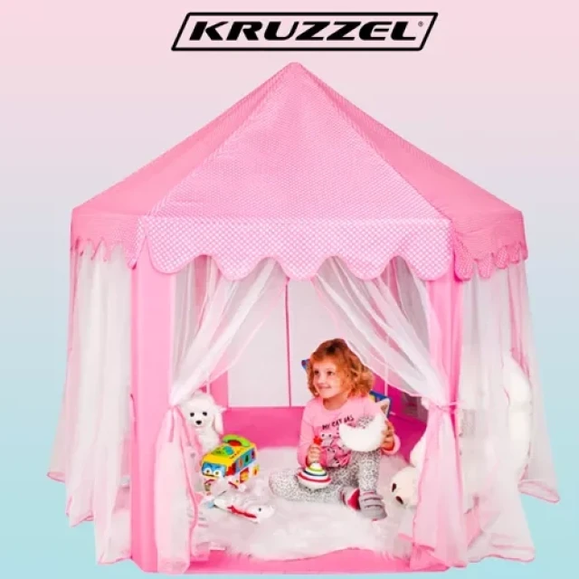 Намет для дітей Kruzzel Pink (5900779951631)