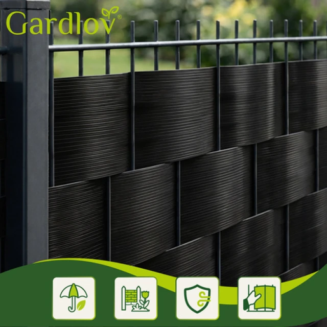 Стрічка для паркану Gardlov 19 см x 26 м 700 г/м² Anthracite (5900779951679)
