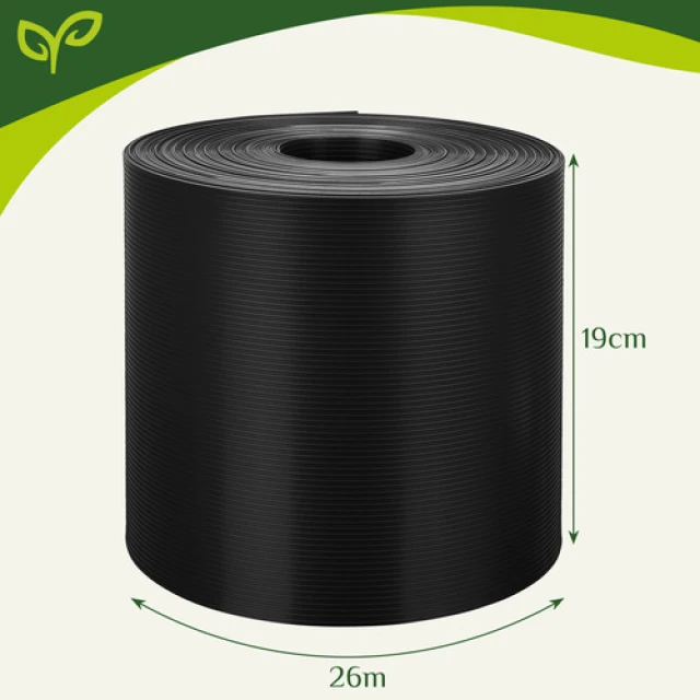 Стрічка для паркану Gardlov 19 см x 26 м 700 г/м² Anthracite (5900779951679)