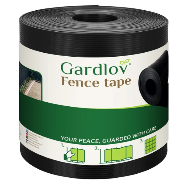 Стрічка для паркану Gardlov 19 см x 26 м 700 г/м² Anthracite (5900779951679)