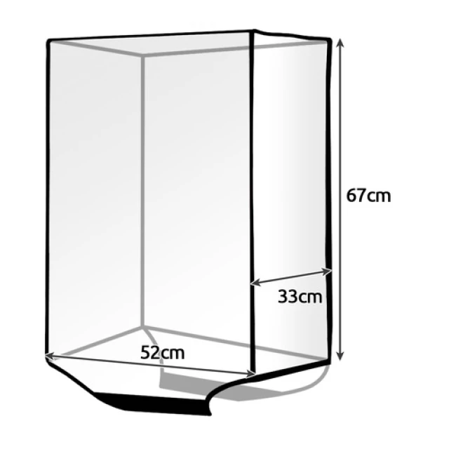 Чохол для валізи Trizand Clear (5900779951716)