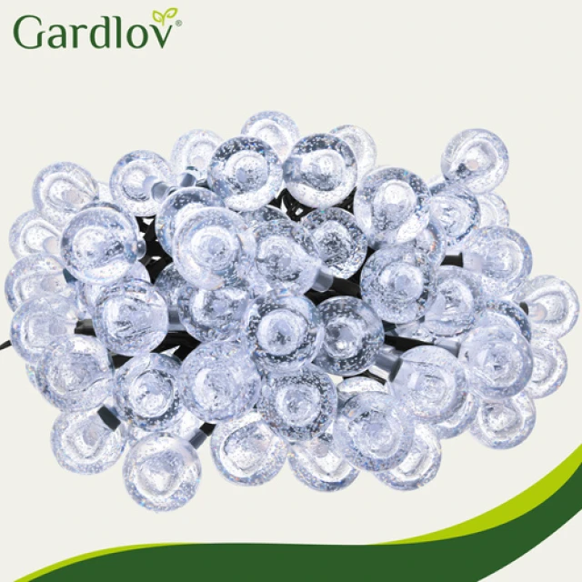 Гірлянда сонячна Gardlov 12 м 100 LED IP65 з шариків (5900779951907)