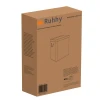 Кошик для білизни бамбуковий двосекційний Ruhhy 100 л (5900779952249)