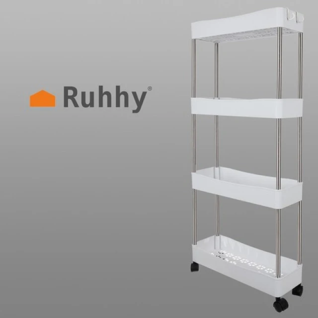 Етажерка для кухні та ванної кімнати на колесах Ruhhy (5900779952386)
