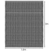 Плед Ruhhy 1,6x2 м Grey (5900779952782)