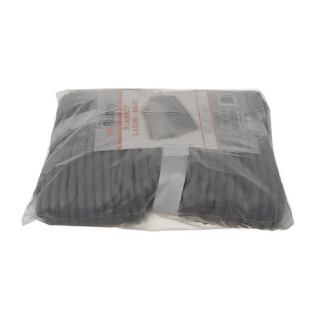 Плед Ruhhy 1,6x2 м Grey (5900779952782)