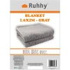 Плед Ruhhy 1,6x2 м Grey (5900779952782)